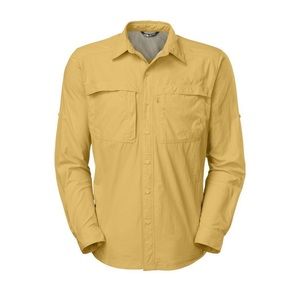 The North Face Men's Casual Button Down Shirt - Yellow